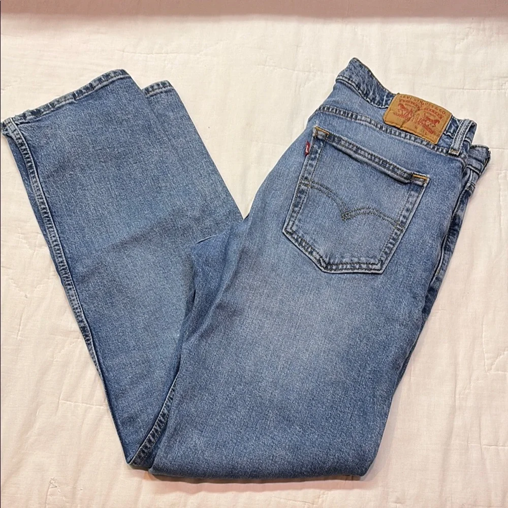 Levi's‎ 511 Slim Fit Jeans 34x32 Mens Blue Denim Vintage Wash Stretch Pants